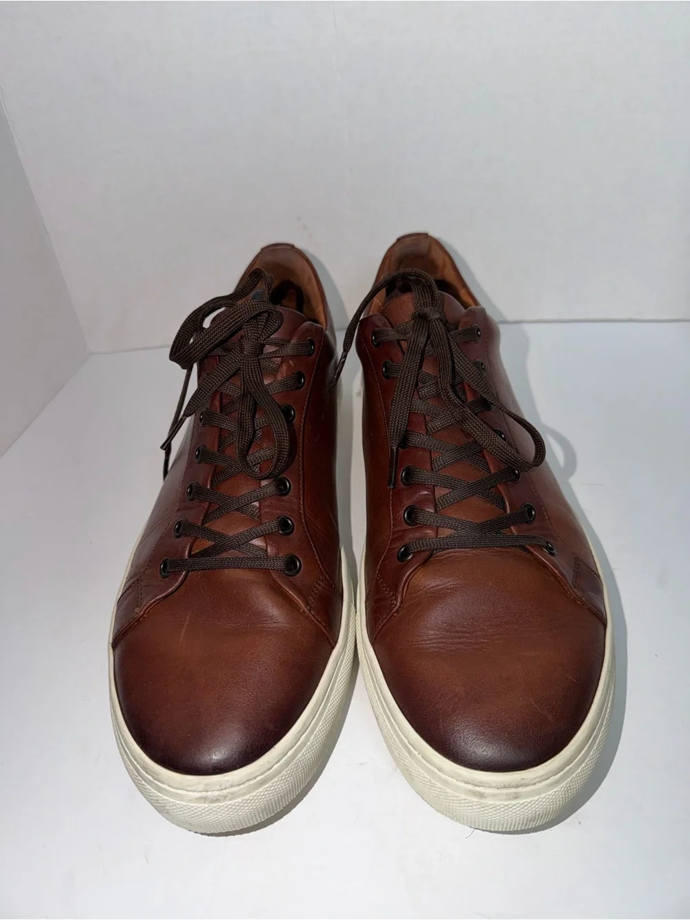 Thursday Boot Co Everyday Shoes Men’s 13 Brown Low Top Coffee Leather Sneakers